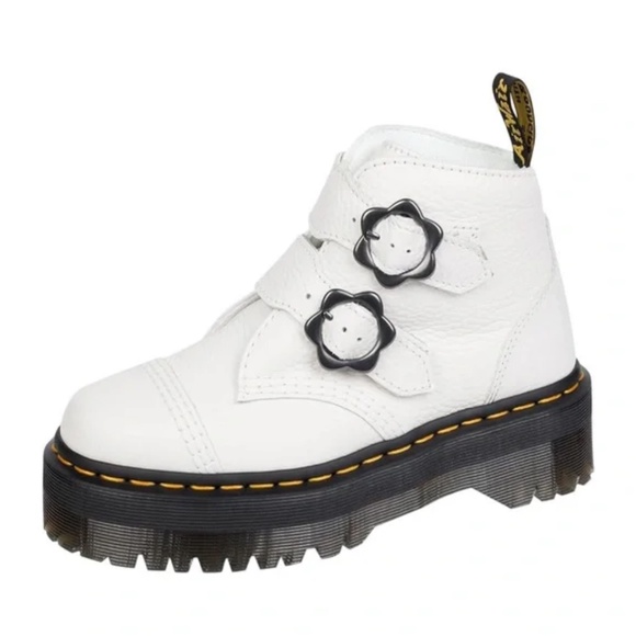 Dr. Martens Devon Flower Platform Bootie. NWT. Retail 200 - Picture 5 of 16